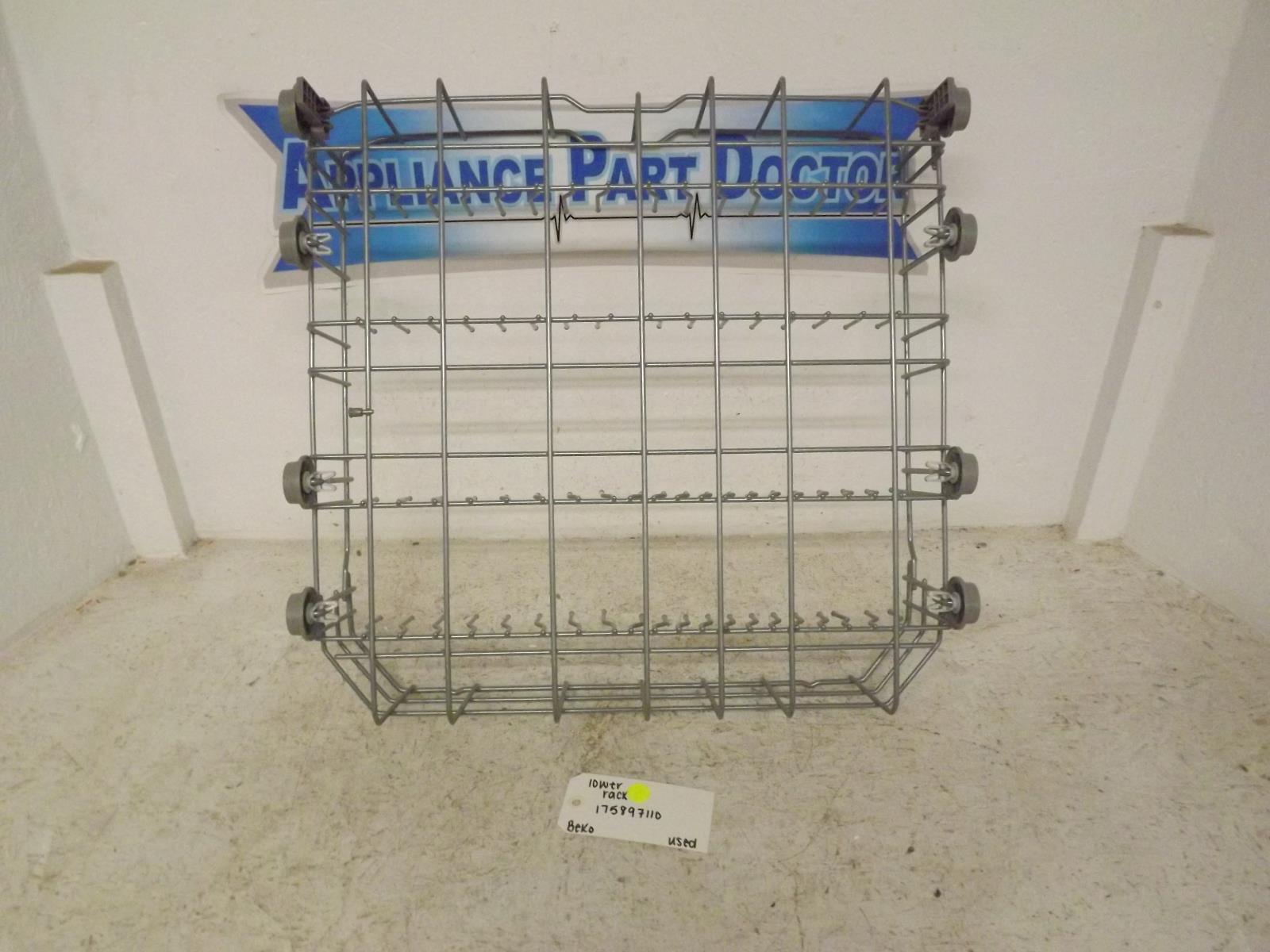 Beko Dishwasher 175897110 Lower Rack Used Beko Dishwasher 175897110 Lower Rack Used